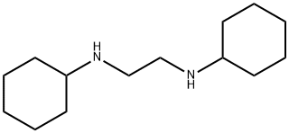 N,N'-ジシクロヘキシル-1,2-エタンジアミン水和物 化学構造式