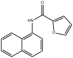 N-(1-NAPHTHYL)-2-FURAMIDE,40337-07-3,结构式