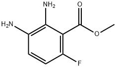 2,3-二氨基-6-氟苯甲酸甲酯, 403712-67-4, 结构式