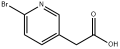 2-(6-bromopyridin-3-yl)acetic acid Structure
