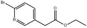 2-(6-溴吡啶-3-基)乙酸乙酯,404361-77-9,结构式