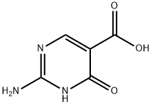 2-氨基-4-羟基嘧啶-5-羧酸 结构式