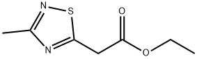 ethyl 2-(3-methyl-1,2,4-thiadiazol-5-yl)acetate Structure