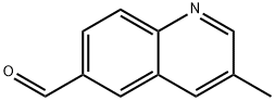 3-甲基喹啉-6-甲醛, 409346-80-1, 结构式