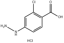 2-Chloro-4-hydrazinylbenzoic acid hydrochloride|2-氯-4-肼基苯甲酸盐酸盐