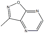 3-methyl-[1,2]oxazolo[4,5-b]pyrazine 结构式