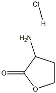 3-アミノジヒドロフラン-2(3H)-オン塩酸塩 化学構造式