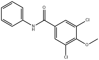 O-(3,5-dichloro-4-methoxybenzoyl)-N-phenylhydroxylamine Structure