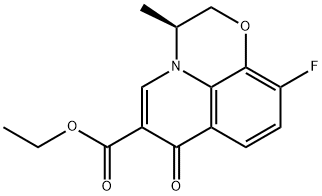 ethyl (S)-10-fluoro-3-methyl-7-oxo- 2,3-dihydro-7H-[1,4]oxazino[2,3,4-ij]quinoline-6-carboxylate Structure
