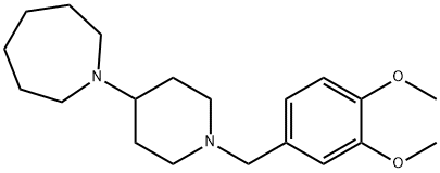 1-[1-(3,4-dimethoxybenzyl)piperidin-4-yl]azepane Struktur