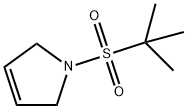 1H-Pyrrole, 1-[(1,1-dimethylethyl)sulfonyl]-2,5-dihydro- Struktur