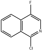 1-chloro-4-fluoroisoquinoline Structure