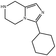 3-Cyclohexyl-5,6,7,8-tetrahydroimidazo[1,5-a]pyrazine Structure