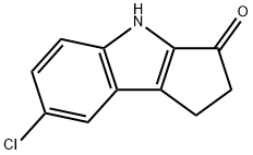 7-chloro-1,2-dihydrocyclopenta[b]indol-3(4H)-one Structure