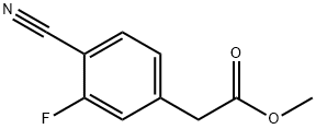 444807-50-5 Methyl 2-(4-cyano-3-fluorophenyl)acetate