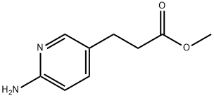 6-amino-3-Pyridinepropanoic acid methyl ester Structure