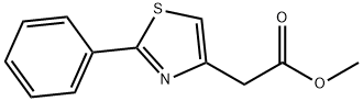 2-(2-苯基噻唑-4-基)乙酸甲酯, 449780-22-7, 结构式