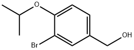 [3-bromo-4-(propan-2-yloxy)phenyl]methanol Struktur