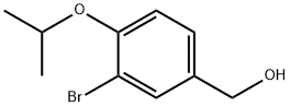 3-溴-4-(丙-2-基氧基)苯基]甲醇, 454186-08-4, 结构式