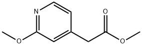 2-(2-甲氧基吡啶-4-基)乙酸甲酯, 464152-37-2, 结构式
