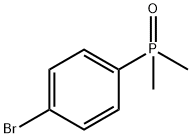 (4-bromophenyl)dimethylphosphine oxide Struktur