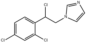 1-(2-chloro-2-(2,4-dichlorophenyl)ethyl)-1H-imidazole,46503-49-5,结构式
