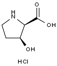(2r,3s)-3-hydroxypyrrolidine-2-carboxylic acid hydrochloride Structure