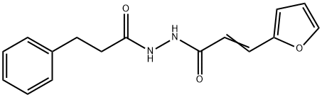 (2E)-3-(furan-2-yl)-N'-(3-phenylpropanoyl)prop-2-enehydrazide|