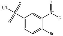 4-Bromo-3-nitrobenzenesulfonamide Struktur