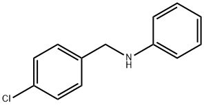 N-(p-chlorobenzyl)aniline Structure