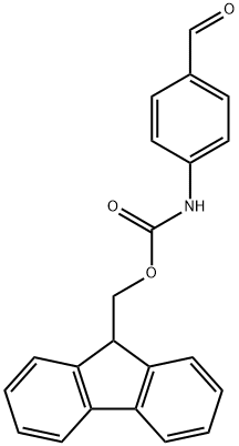 (9H-芴-9-基)甲基(4-甲酰基苯基)氨基甲酸酯, 475160-85-1, 结构式