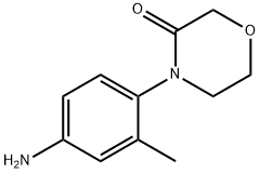 4-(4-Amino-2-methylphenyl)morpholin-3-one Structure