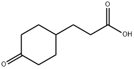 4-oxoCyclohexanepropanoic acid 化学構造式