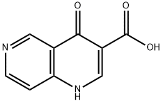 4-oxo-1,4-dihydro-1,6-naphthyridine-3-carboxylic acid Structure