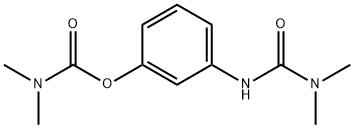 3-(3,3-dimethylureido)phenyl dimethylcarbamate,4939-59-7,结构式