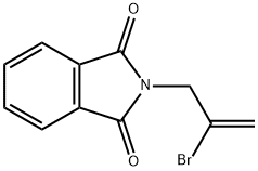 2-(2-溴烯丙基)异吲哚啉-1,3-二酮, 500589-29-7, 结构式