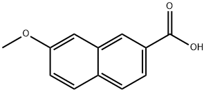 7-甲氧基-2-萘甲酸, 5043-07-2, 结构式