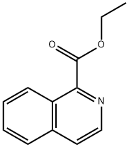1-イソキノリンカルボン酸エチル 化学構造式