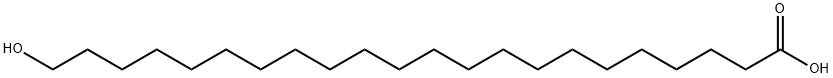22-羟基二十二酸,506-45-6,结构式