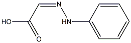 Acetic acid, (phenylhydrazono)-, (Z)- (9CI) Structure