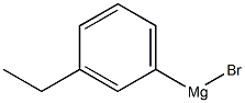 3-Ethylphenylmagnesium bromide Struktur