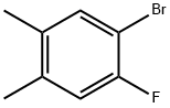 1-Bromo-2-fluoro-4,5-dimethylbenzene Struktur