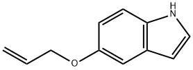 5-(丙-2-烯-1-氧基)-1H-吲哚, 51086-08-9, 结构式
