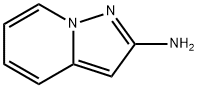 ピラゾロ[1,5-A]ピリジン-2-アミン 化学構造式