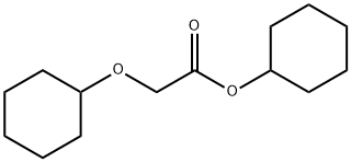 CYCLOHEXYL CYCLOHEXYLOXYACETATE Struktur