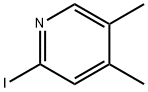 2-iodo-4,5-dimethylPyridine Struktur