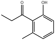 1-(2-Hydroxy-6-methylphenyl)propan-1-one Structure
