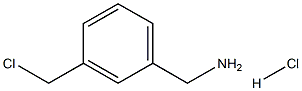 (3-(Chloromethyl)phenyl)methanamine hydrochloride Structure