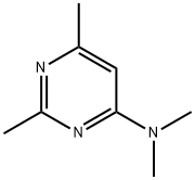 N,N,2,6-Tetramethylpyrimidin-4-amine Structure