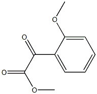 2-(2-甲氧基苯基)-2-氧乙酸甲酯 结构式